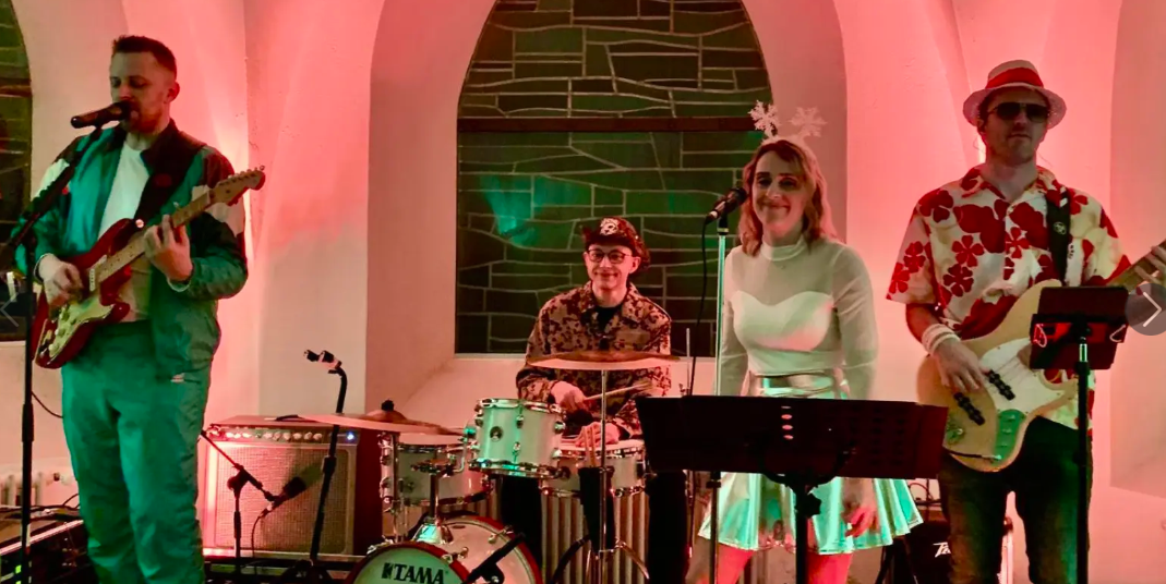 Die Bussi Baby Band sorgte für die musikalische Unterhaltung. (Bild: Felix Hartung)