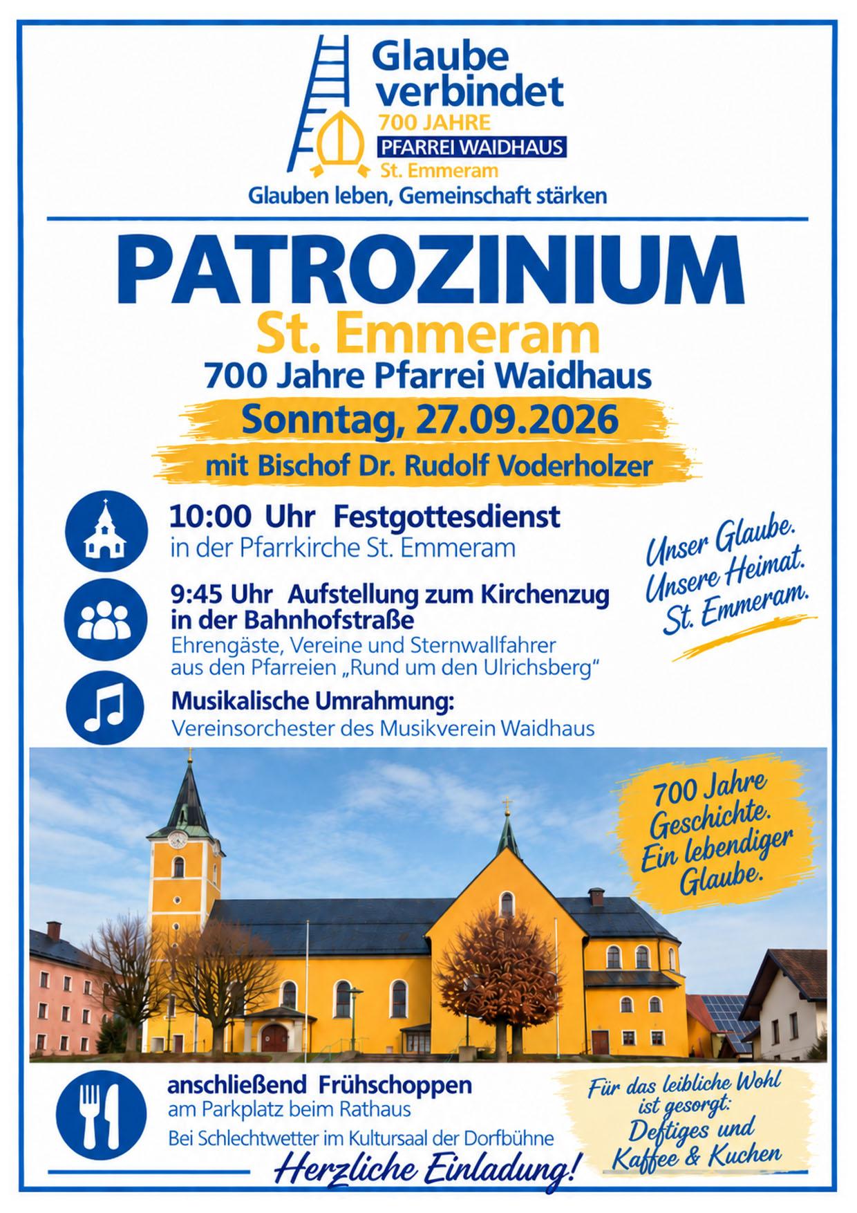 Patrozinium u. Jubiläum 700 Jahre Waidhaus