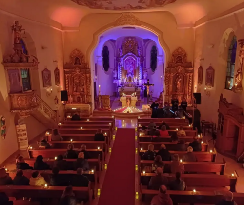 Kirche der Pfarrmission. Foto: Lucia Feneis